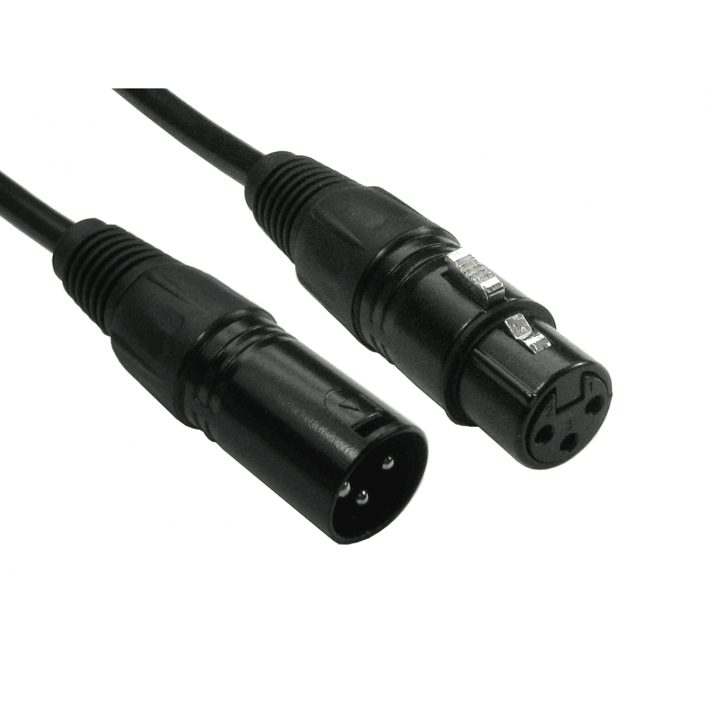 Cables Direct 3PIN Audio Cables - Black