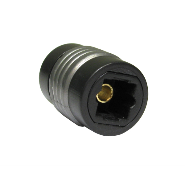 Cables Direct 3-TOSFF Cable Gender Changers - Black