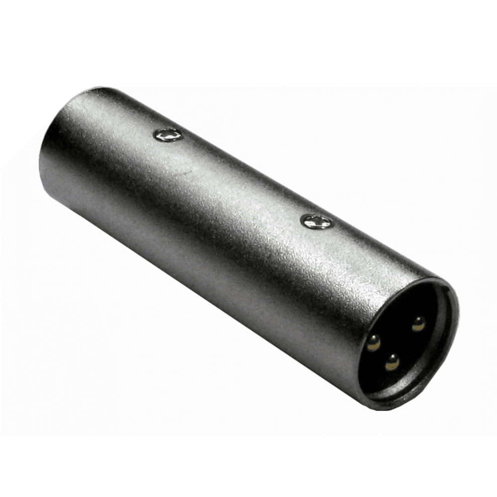 Cables Direct 3XLR-004M Cable Gender Changers - Metallic
