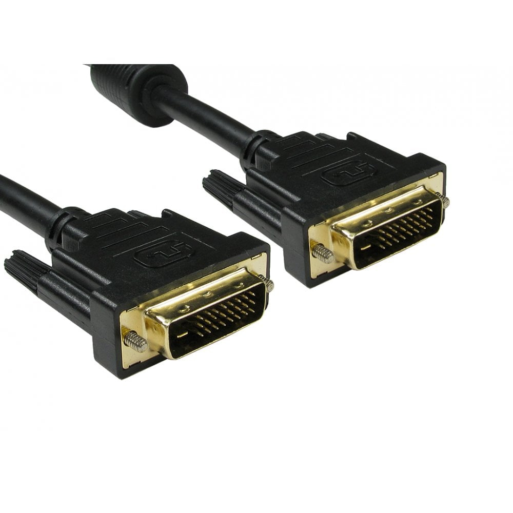 Cables Direct 77DVID-201 DVI Cables - Black