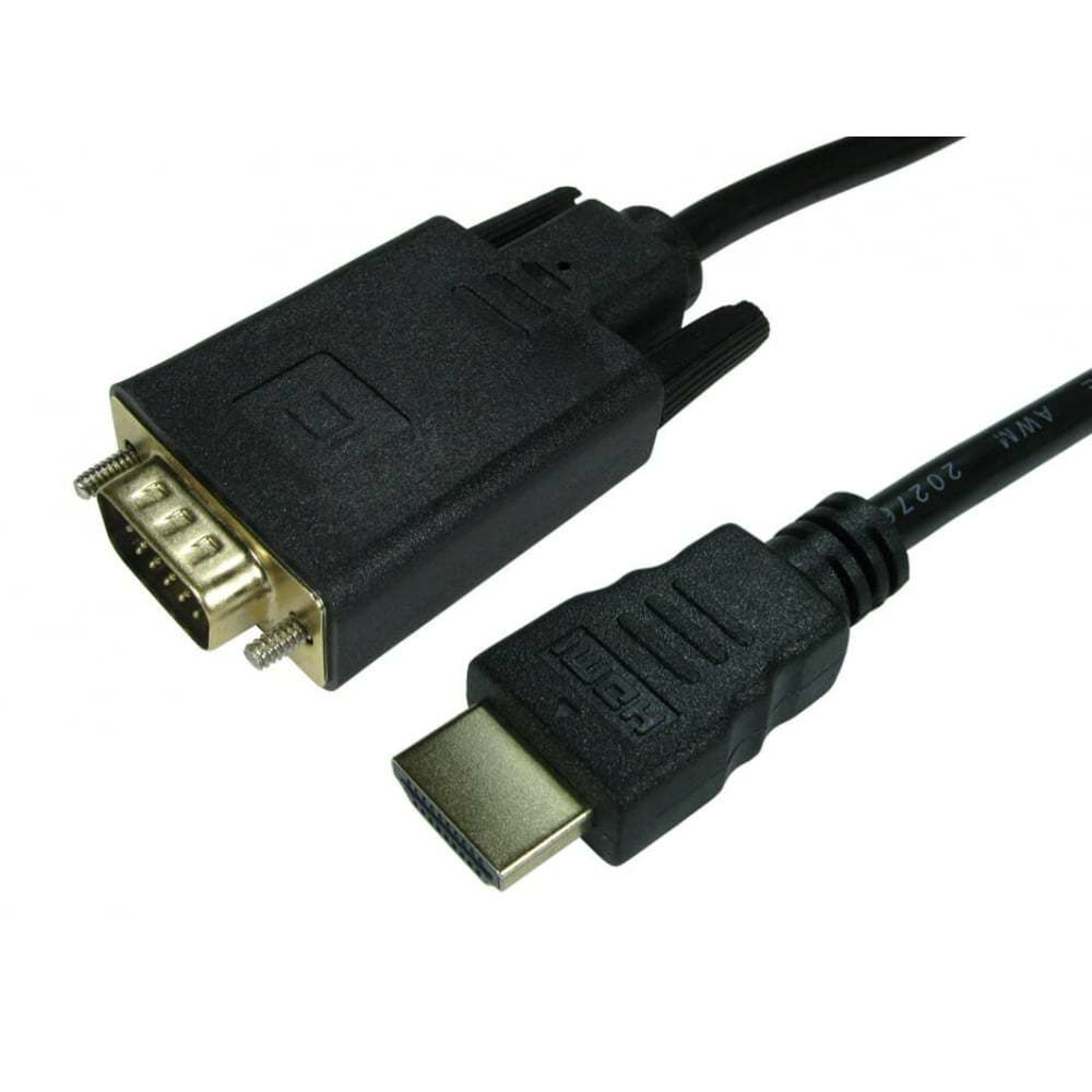 Cables Direct 77HDMI-VGCAB011 Video Cable Adapters - Black