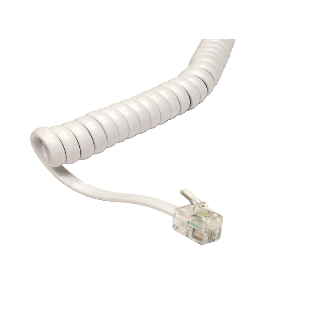 Cables Direct RJ-10 Telephone Cables - White