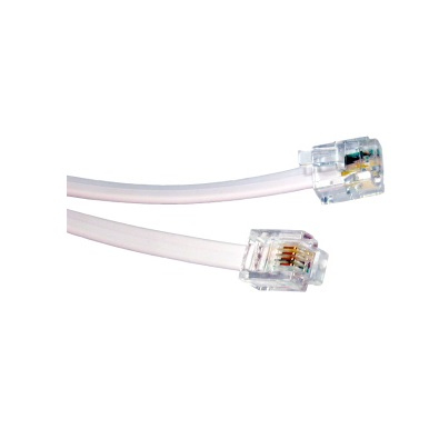 Cables Direct 88BT-107 Telephone Cables - White
