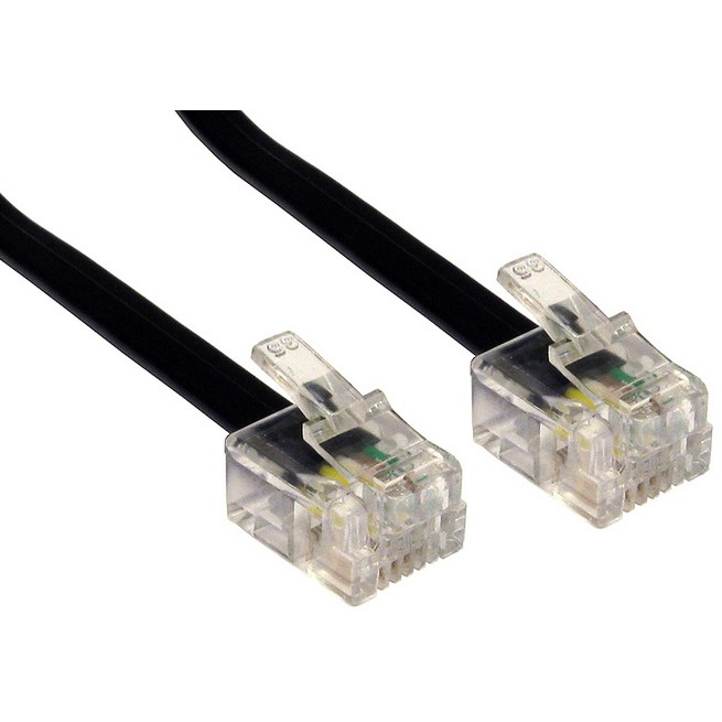 Cables Direct 88BT-110K Telephone Cables - Black