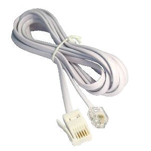 Cables Direct 88BT-202X Telephone Cables - White