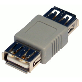 Cables Direct 88USB2-957 Cable Gender Changers - Grey