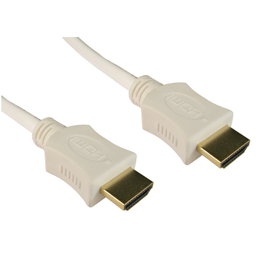 Cables Direct HDMI, 5m HDMI cable HDMI Type A (Standard) White