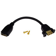Cables Direct 99HDHS-STUB HDMI Cables - Black