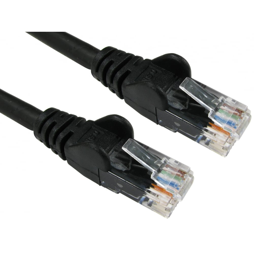 Cables Direct 10m Economy Gigabit Networking Cable - Black