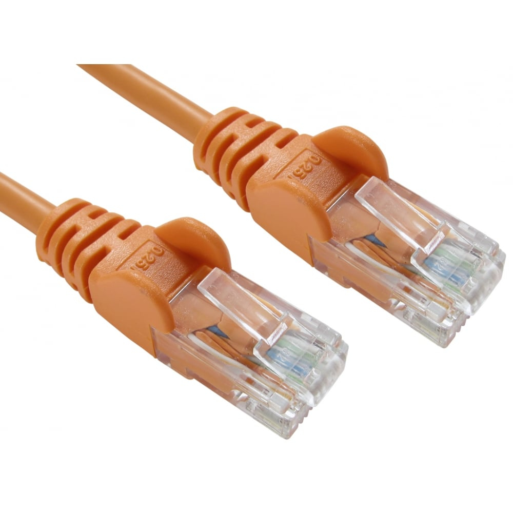 Cables Direct 15m Economy 10/100 Networking Cable - Orange