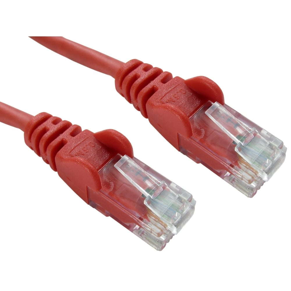 Cables Direct 20m Economy 10/100 Networking Cable - Red