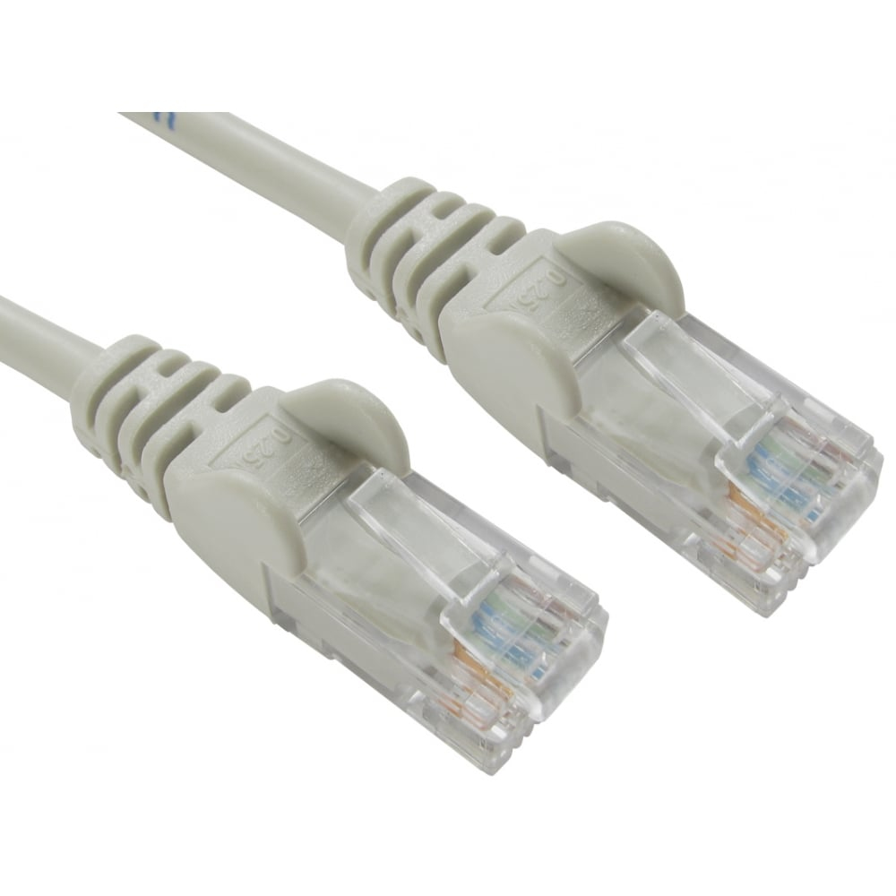 Cables Direct 25m Economy 10/100 Networking Cable - Grey