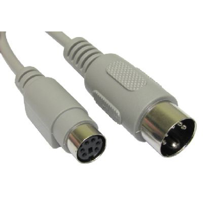Cables Direct AD-303 Keyboard/Mouse Cables - Beige
