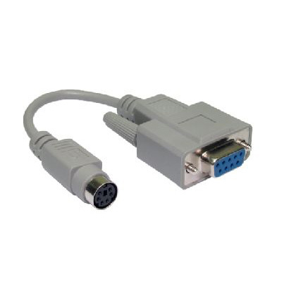 Cables Direct PS/2 Mouse Cable Adaptor Grey 0.15 m