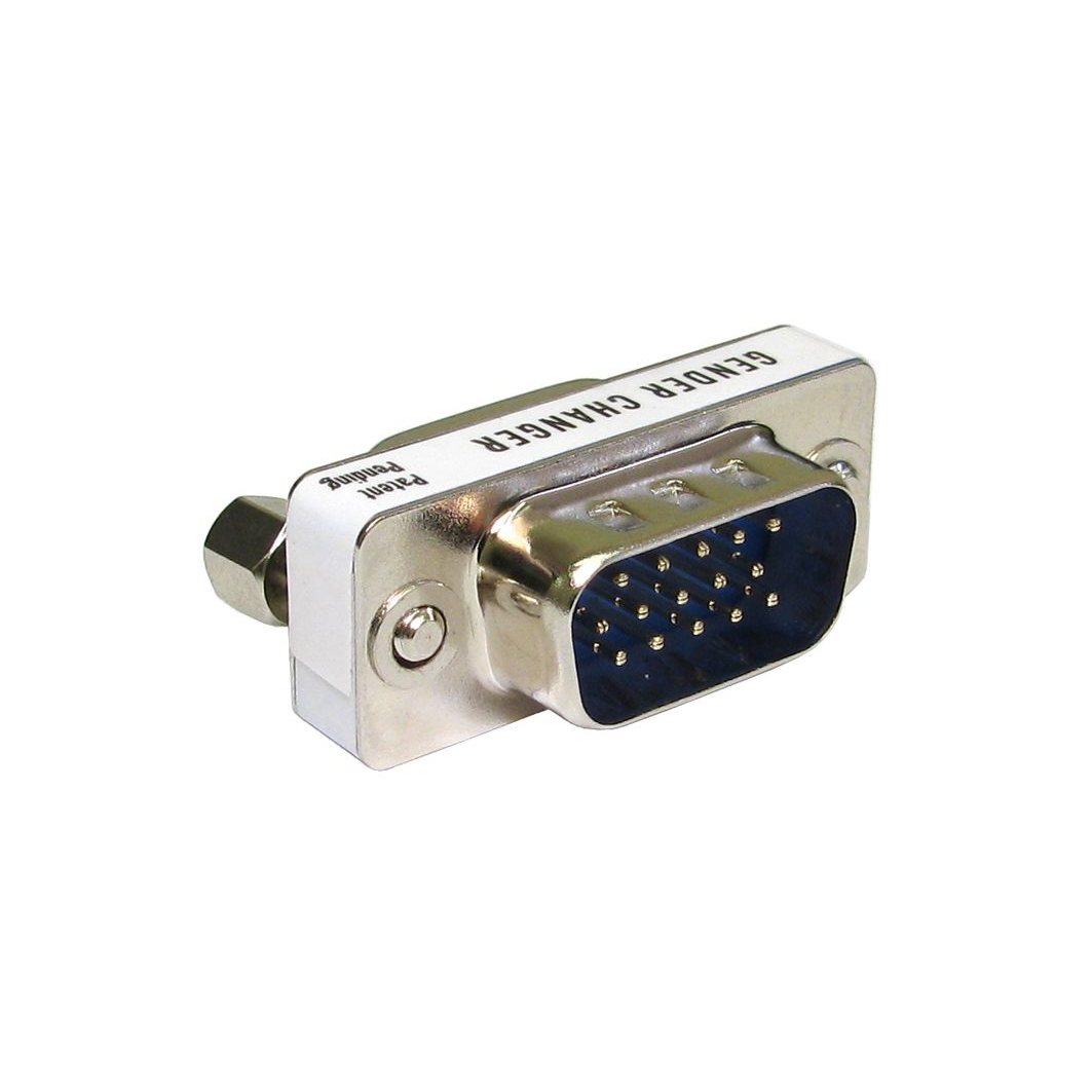 Cables Direct AD-666 Cable Gender Changers - Stainless steel