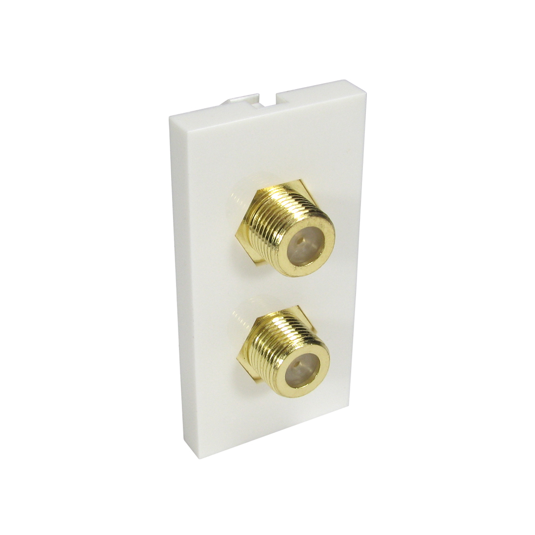 Cables Direct AV-MOD2FCONN Socket-Outlets - White