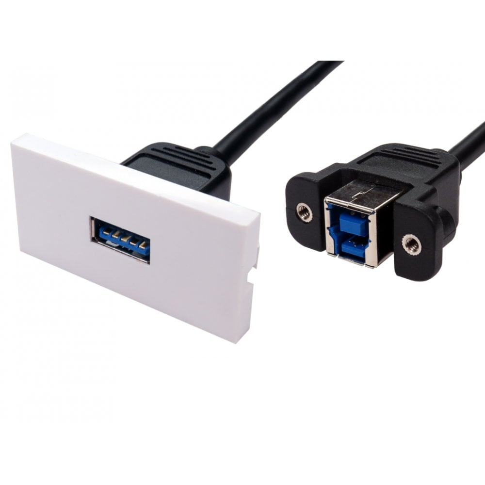 Cables Direct USB3 USB Cables - Black