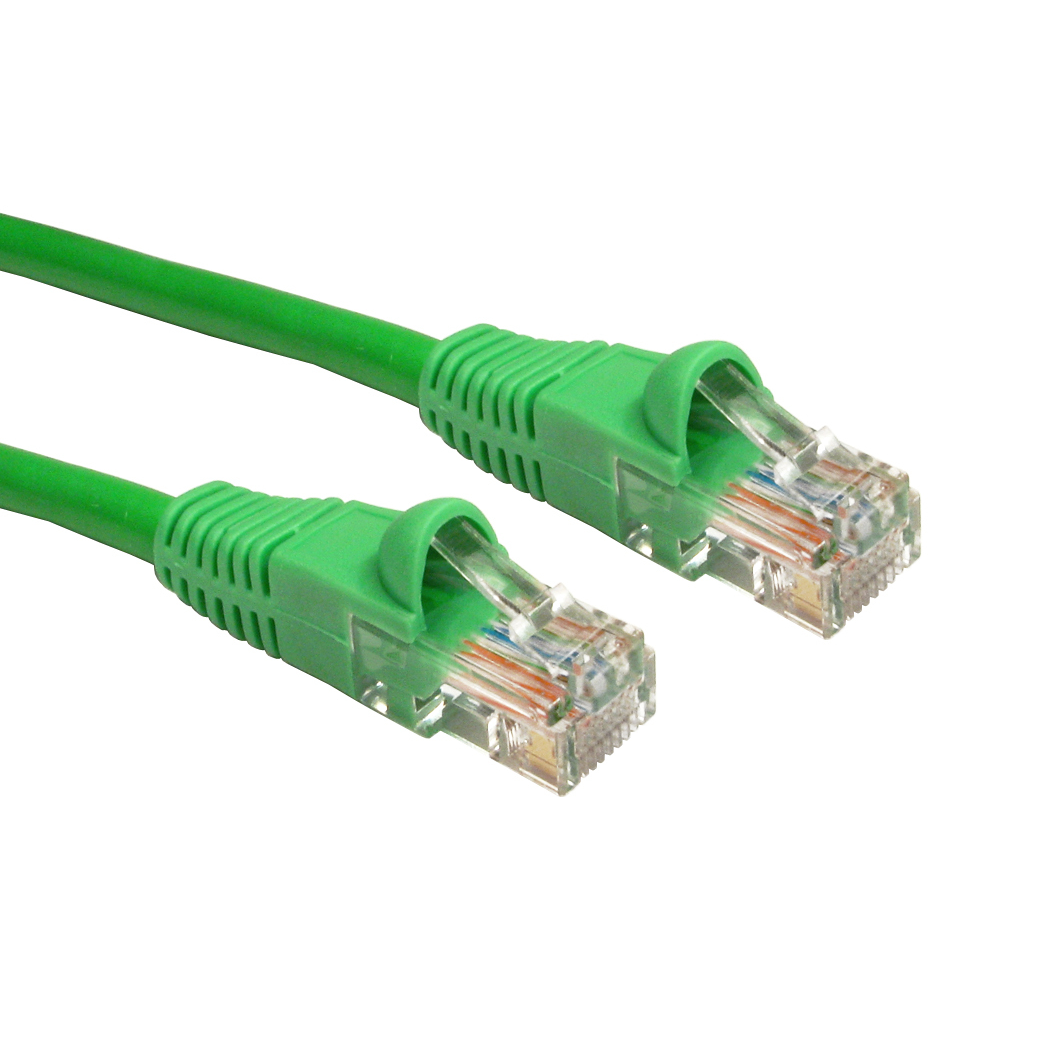 Cables Direct Cat5e Networking Cables - Green