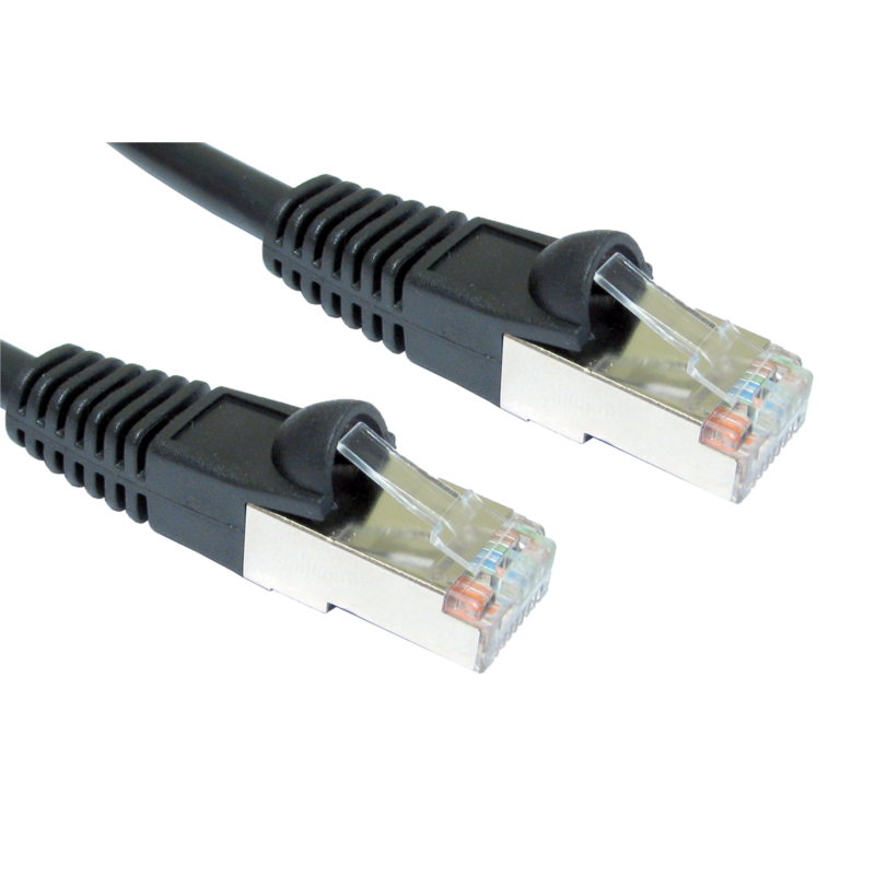 Cables Direct B5ST-301K Networking Cables - Black