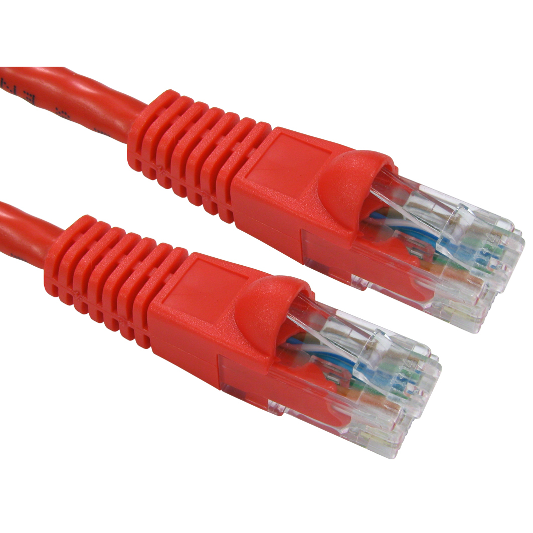 Cables Direct B6-501 Networking Cables - Red