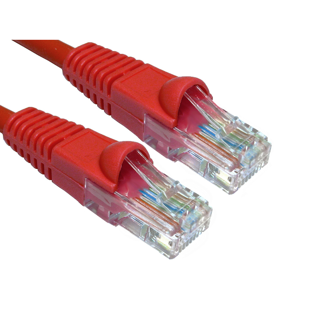 Cables Direct B6-502R Networking Cables - Red
