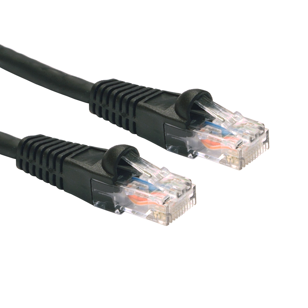 Cables Direct B6LZ-603K Networking Cables - Black