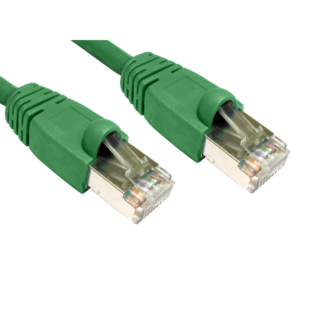 Cables Direct B6ST-710G Networking Cables - Green