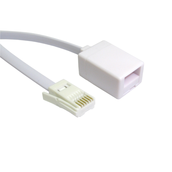Cables Direct BT-003 Telephone Cables - White