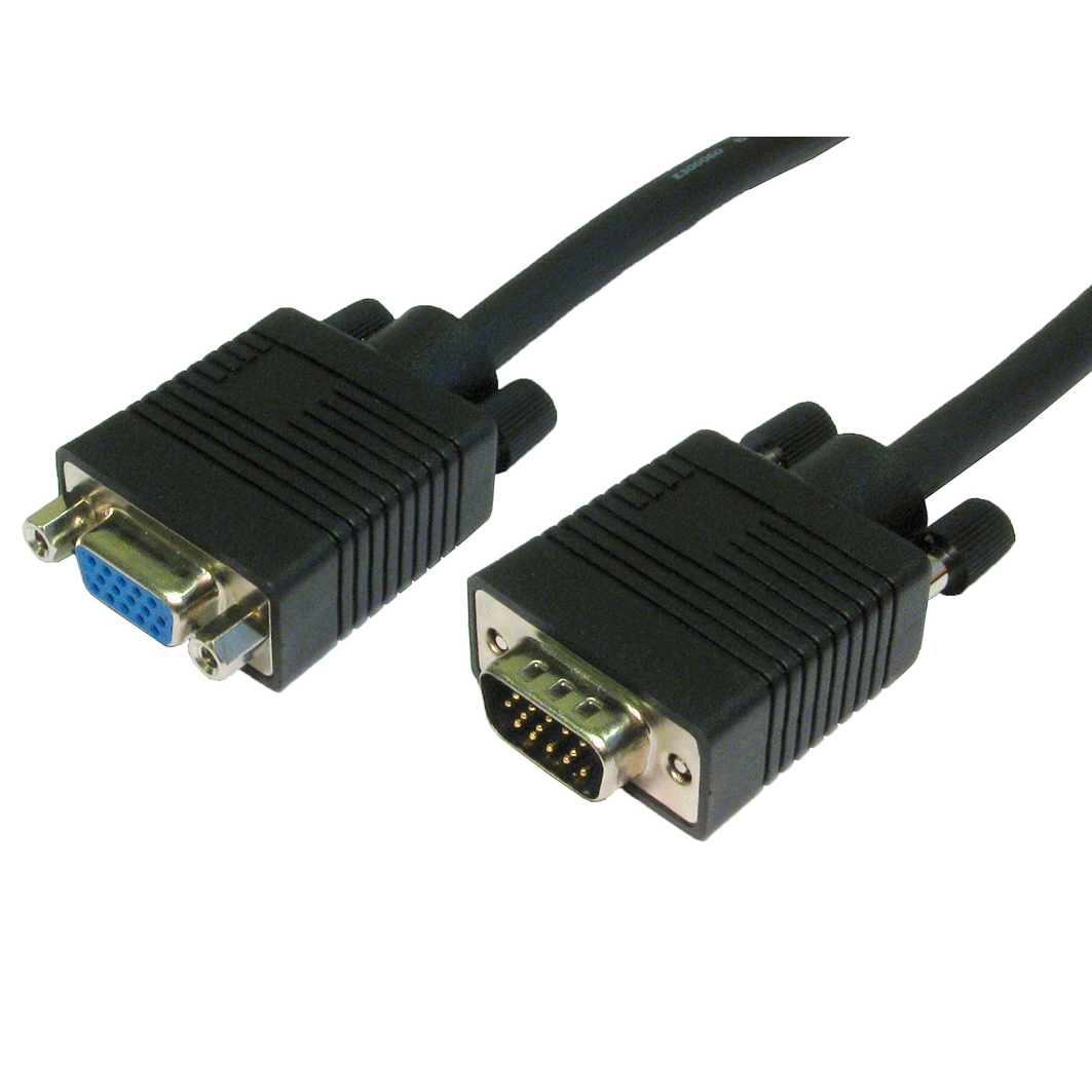 Cables Direct CDEX-235K VGA Cables - Black