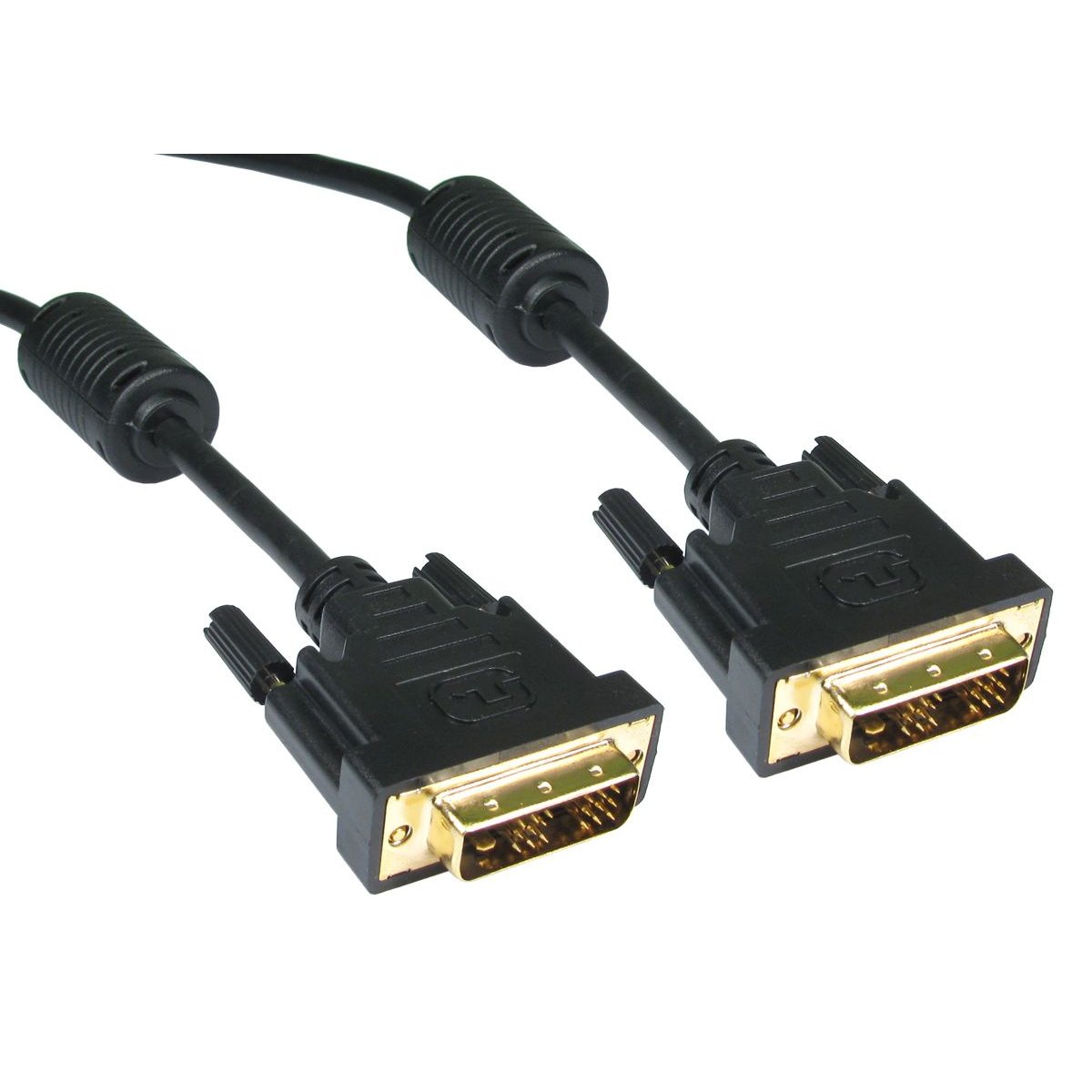 Cables Direct CDL-DV06-10M DVI Cables - Black