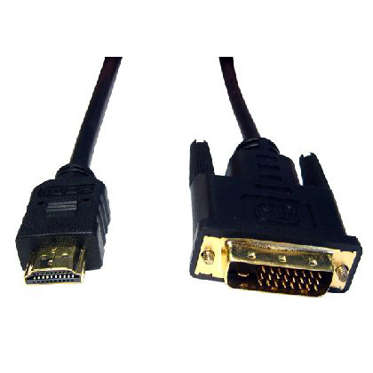 Cables Direct 7m HDMI-DVI-D Black