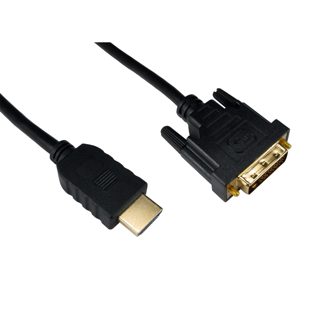 Cables Direct HDMI/DVI-D, 20m Black
