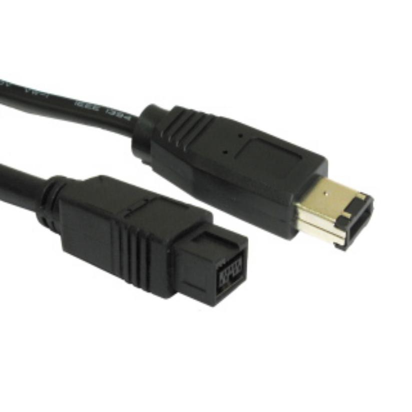 Cables Direct CDLIEE-1202-3M FireWire Cables - Black
