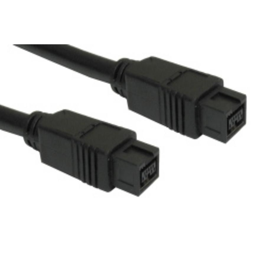 Cables Direct CDLIEE-1402-3M FireWire Cables - Black