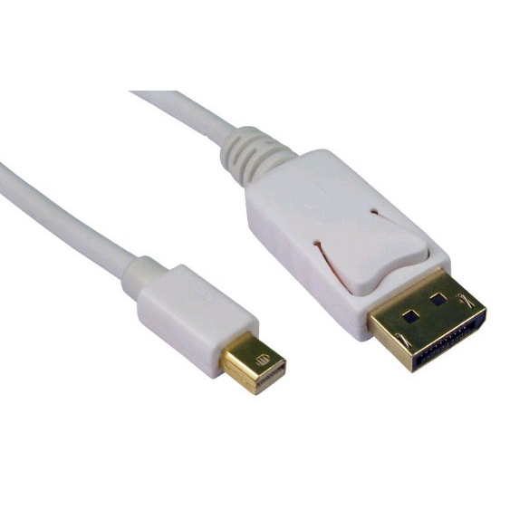 Cables Direct CDLMDP-102 DisplayPort Cables - White