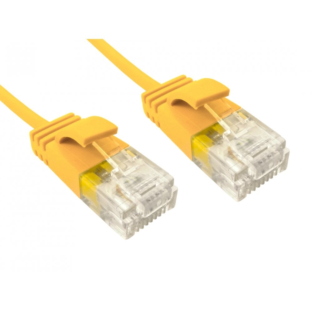 Cables Direct ERSLIM-100Y Networking Cables - Yellow
