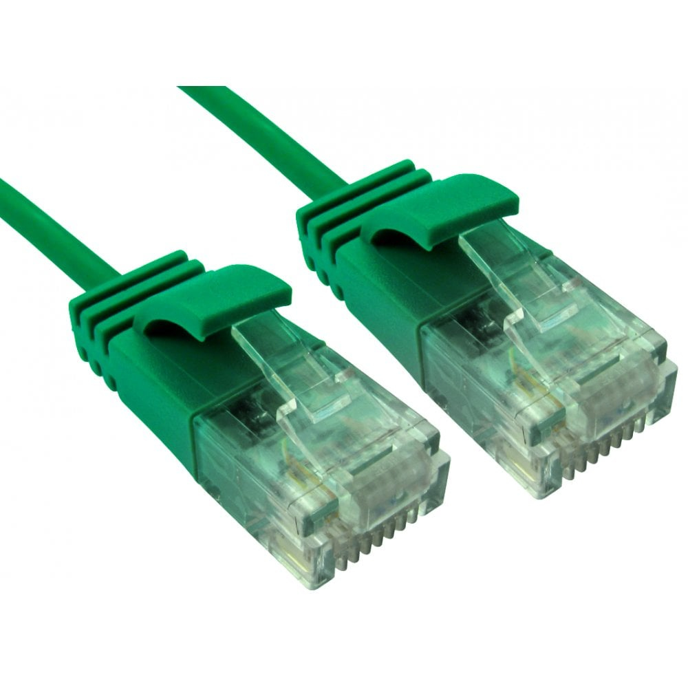 Cables Direct ERSLIM-102G Networking Cables - Green