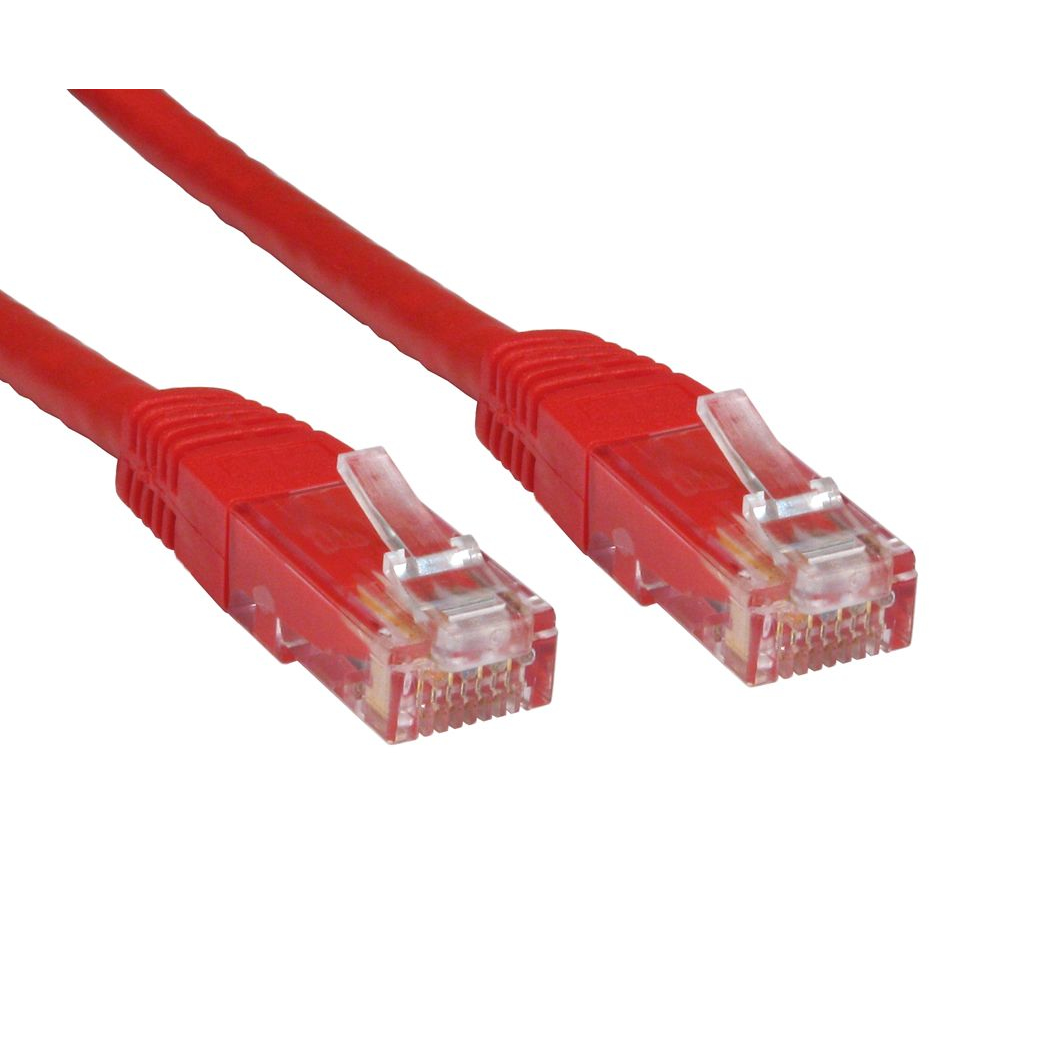 Cables Direct Cat6 Networking Cables - Red
