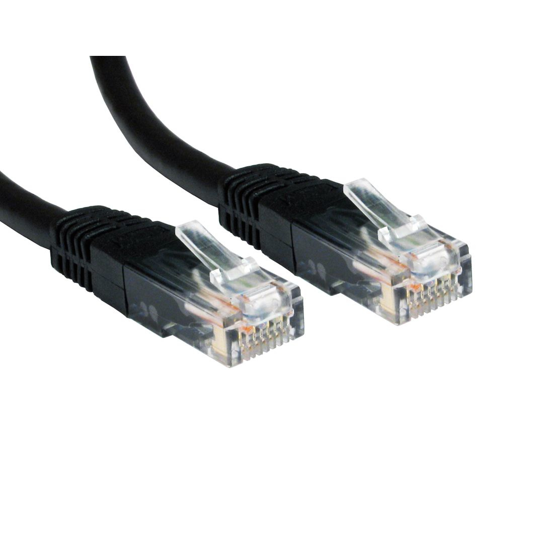 Cables Direct Cat6 Networking Cables - Black