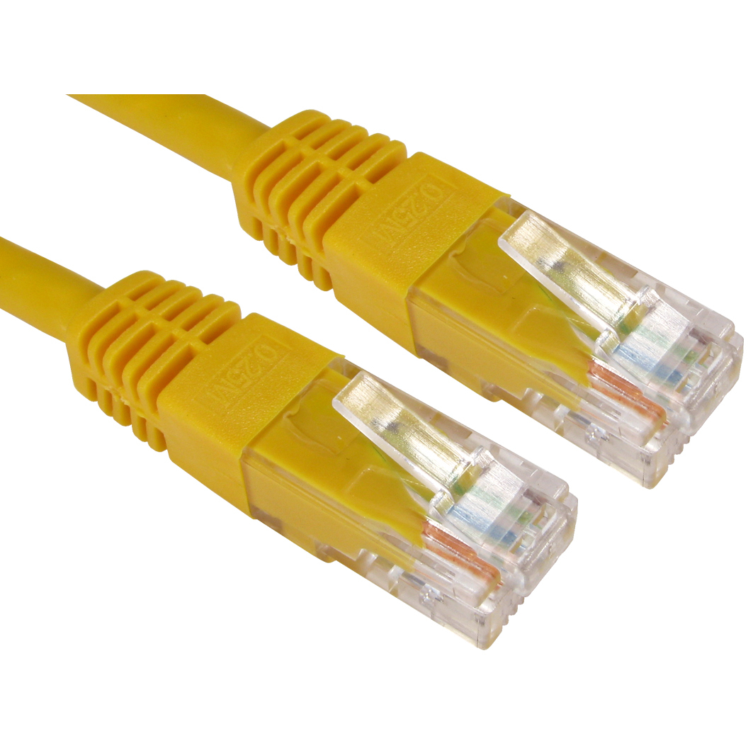 Cables Direct Cat6 Networking Cables - Yellow