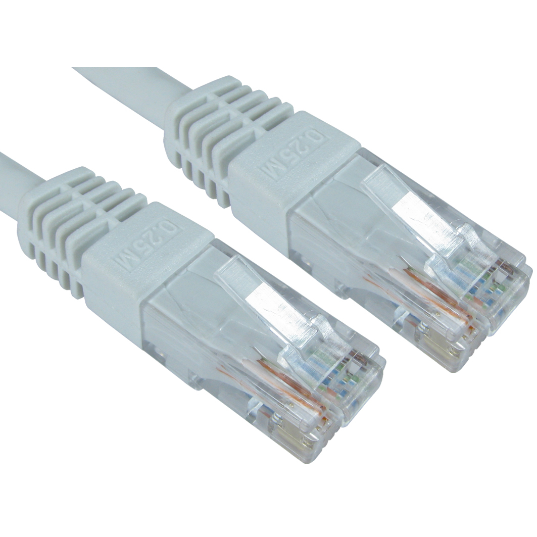 Cables Direct Cat6 Networking Cables - White