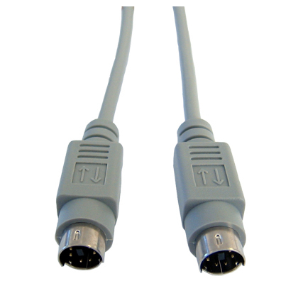 Cables Direct EX-107 PS/2 Cables - Grey