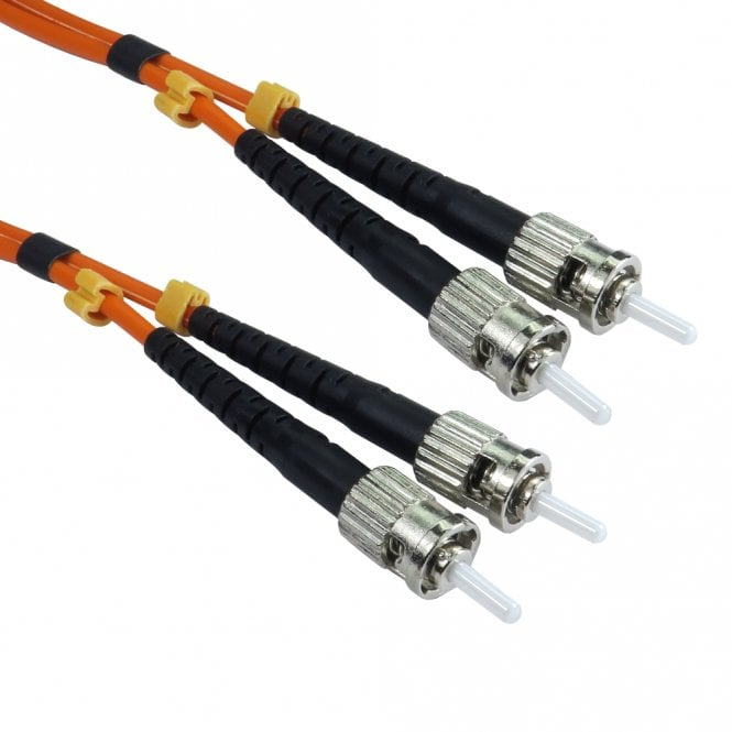 Cables Direct CDL 2m OM2 Fibre Cable ST - ST
