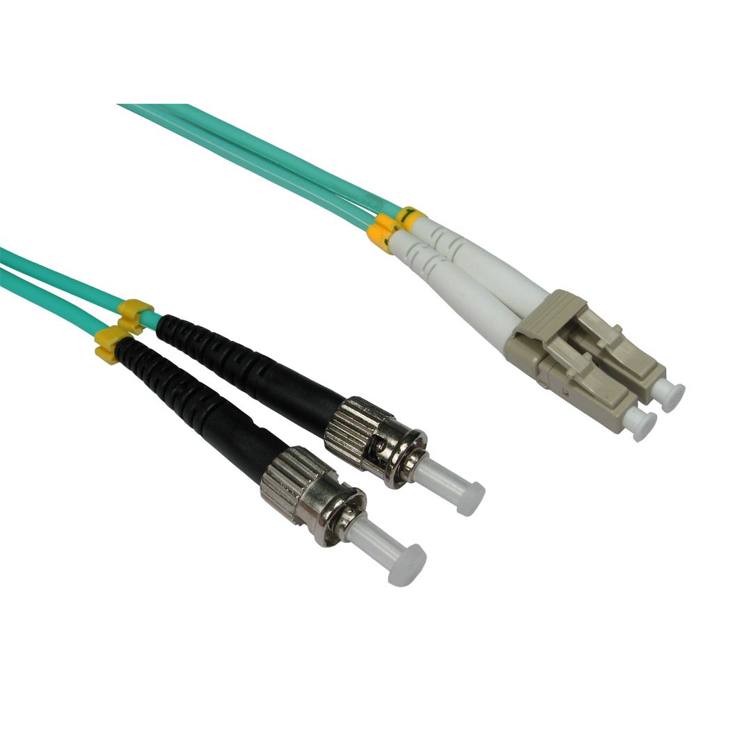 Cables Direct CDL 0.5m OM3 Fibre Cable LC-ST