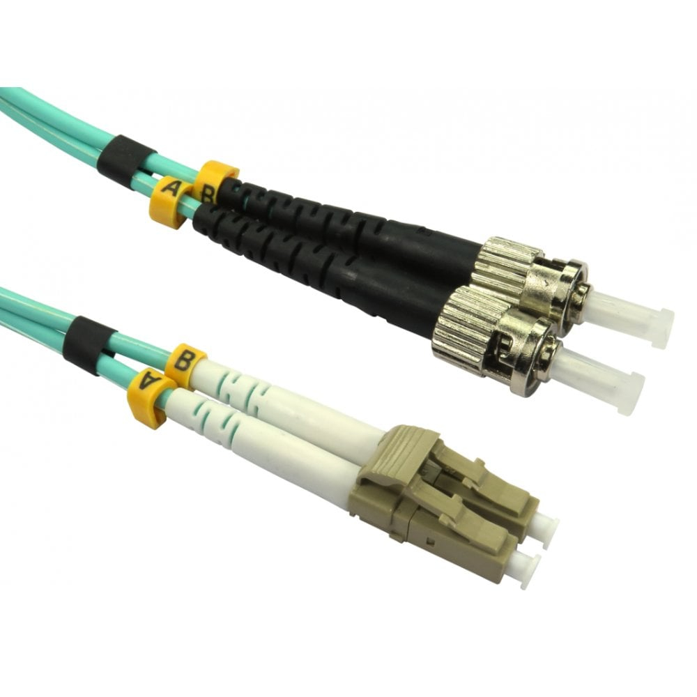 Cables Direct 5m OM3 Fibre Optic Cable LC-ST (Multi-Mode)