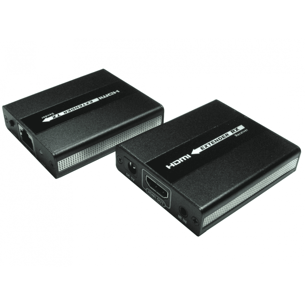 Cables Direct HD-EX3120 AV Extenders - Black