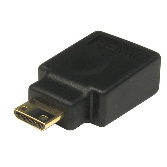 Cables Direct Mini HDMI - HDMI m/f Black