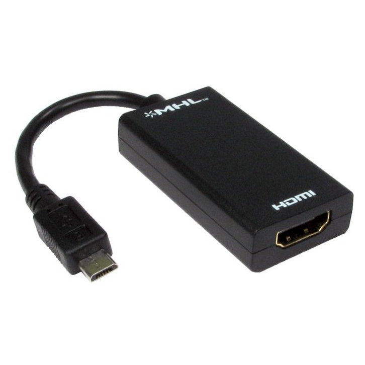 Cables Direct HDMI-MHL interface cards/adapter HDMI, USB 2.0