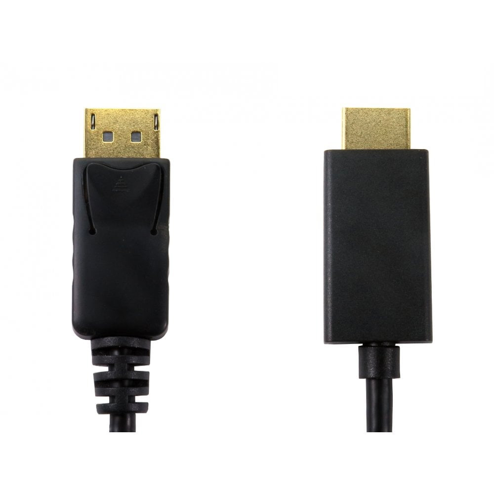 Cables Direct HDPORT-0054K-1M Video Cable Adapters - Black
