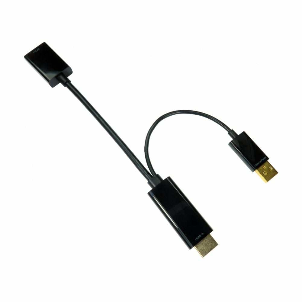 Cables Direct HDPORT-0054K-CABREV Video Cable Adapters - Black